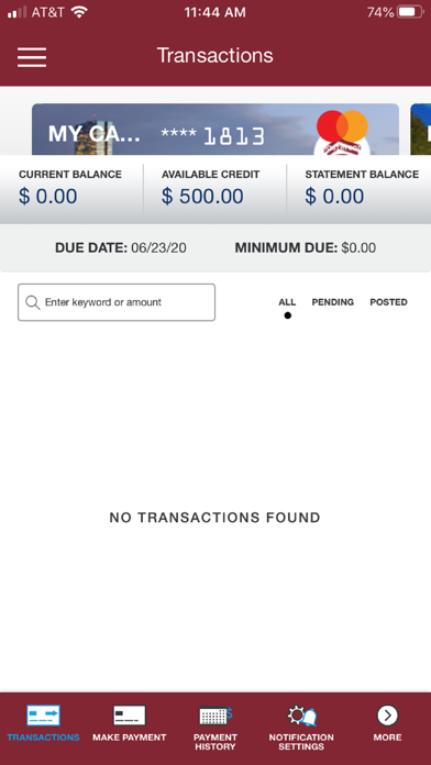 Screenshot #3 pour Harvard FCU Cards