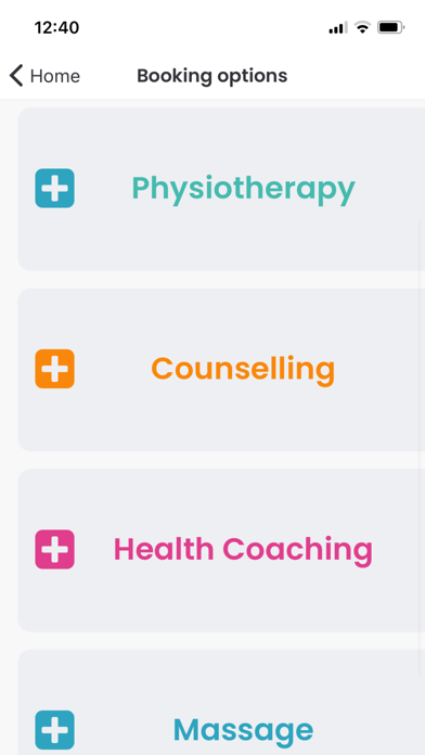 Platinum Wellbeing Screenshot