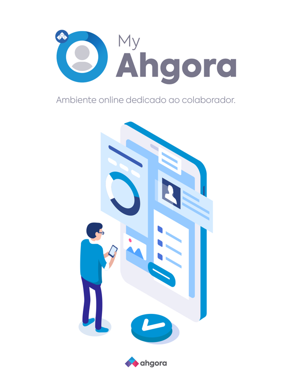 My Ahgora iPad screenshot 1 - Productivity app