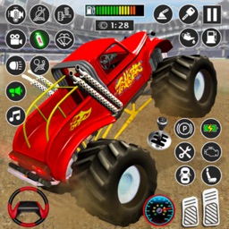 Monster Trucks Race Car Games