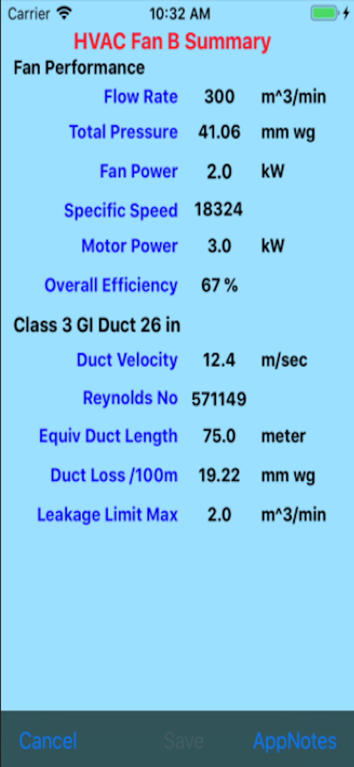 Fan Spec Performance screenshot 9