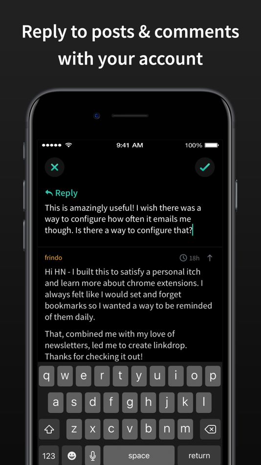 #5. HACK for Hacker News YC Reader (macOS) 由: Pranoy Chowdhury