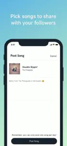 bopdrop - social music screenshot #3 for iPhone