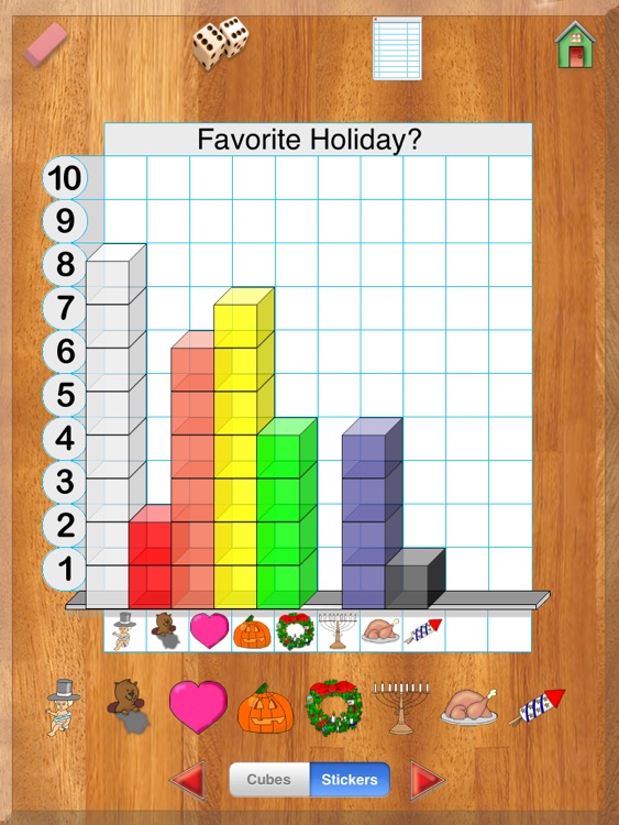 Hands-On Math Graph Cubes