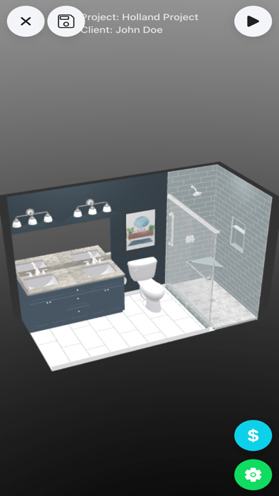 The Bath App: Bathroom Design Screenshot