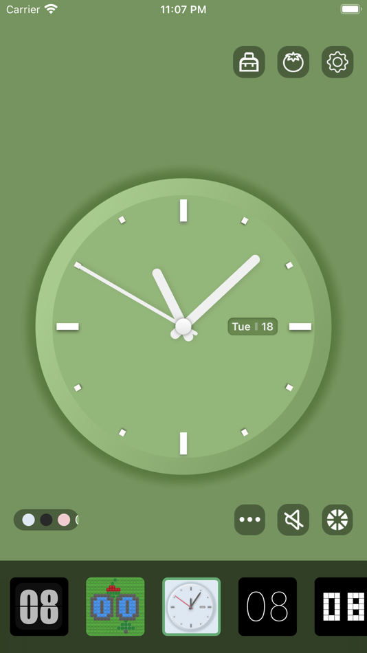 #5. TickClock-Widget flipclock (macOS) 由: 亭 邓
