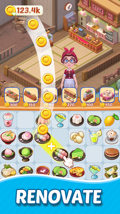 Merge Cooking:Theme Restaurant Screenshot