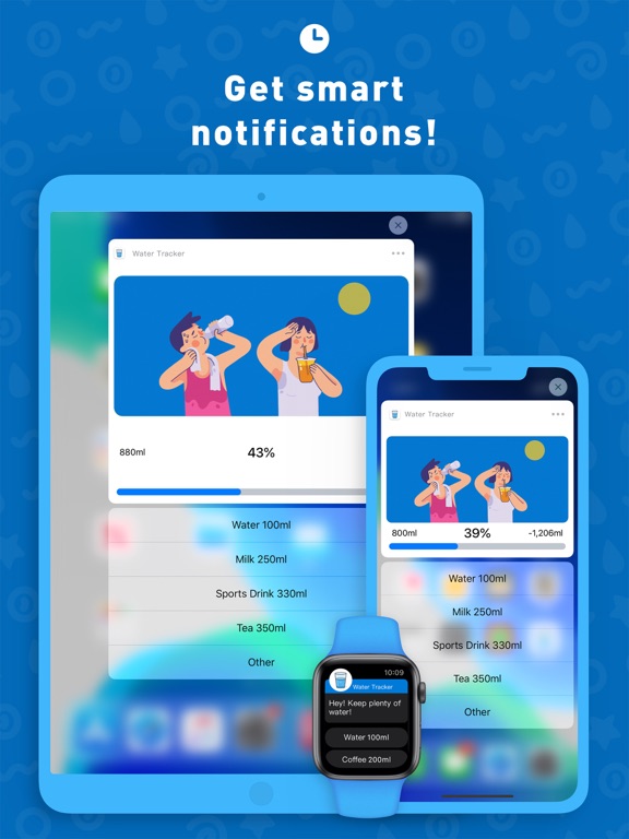 Screenshot #6 pour Water Tracker - Drink Reminder