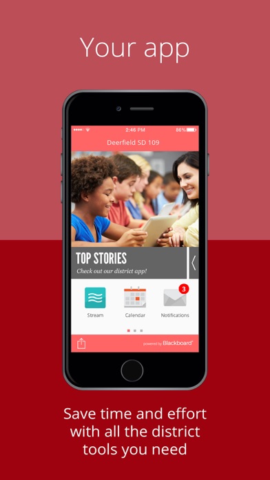 Deerfield Public Schools 109 iPhone screenshot 1 - Education app