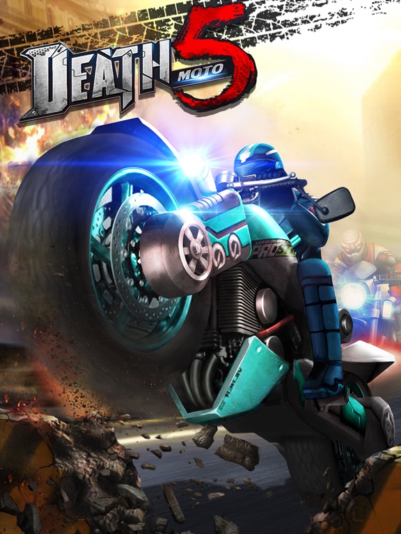 Death Moto 5 iPad screenshot