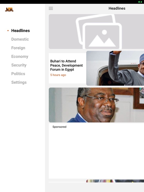 NTA News iPad screenshot 3 - News app