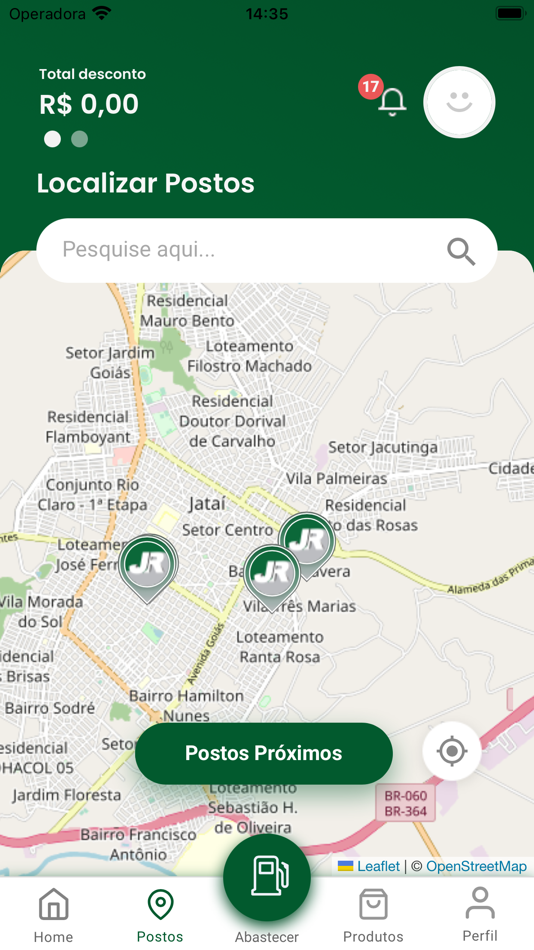 #3. Rede JR (iOS) 게시자: POSTOAKI DESENVOLVIMENTO TECNOLOGICO LTDA