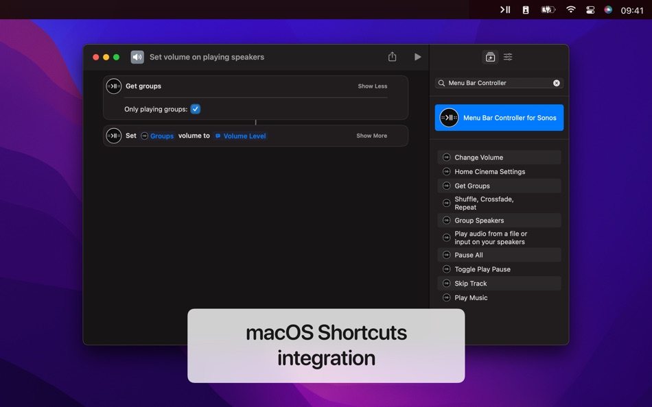 #3. Menu Bar Controller Lite (macOS) Podle: Alexander Heinrich