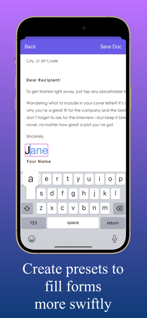 ‎SwiftDocs: PDF Document Maker Screenshot