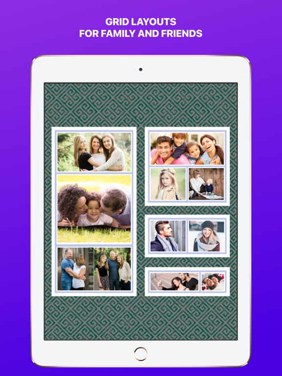 Picolag - Pic Collage creator iPad screenshot 5 - Photo & Video app