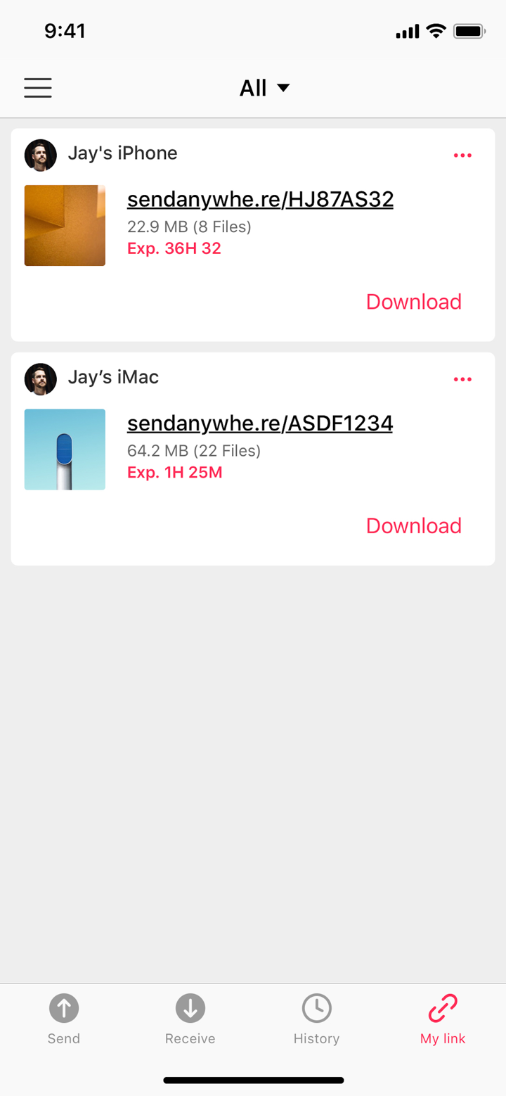Send Anywhere - File Transfer screenshot 5