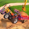Tractor Trolley Farming Game icon