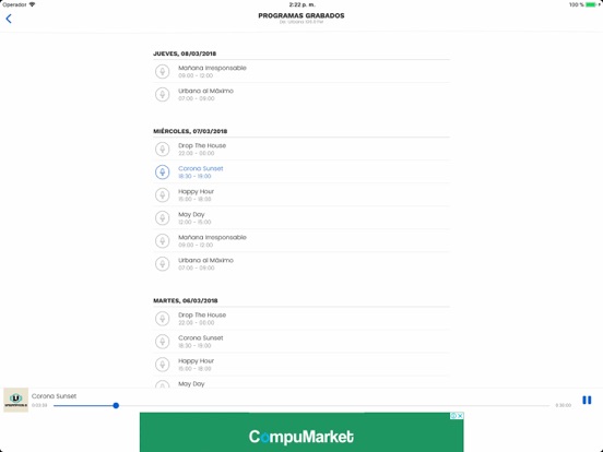 DesdePy iPad screenshot 6 - Entertainment app