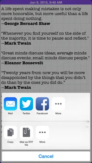 indxCards screenshot 4