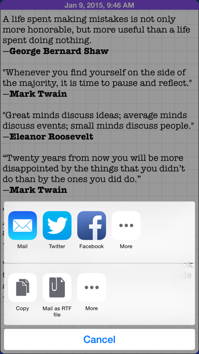 indxCards iPhone screenshot 4 - Productivity app