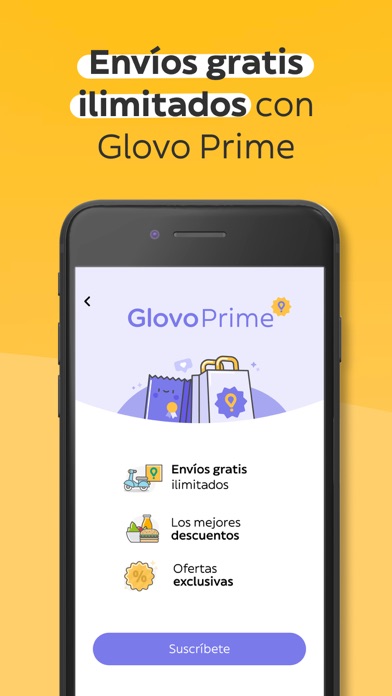 Glovo: Comida a domicilio