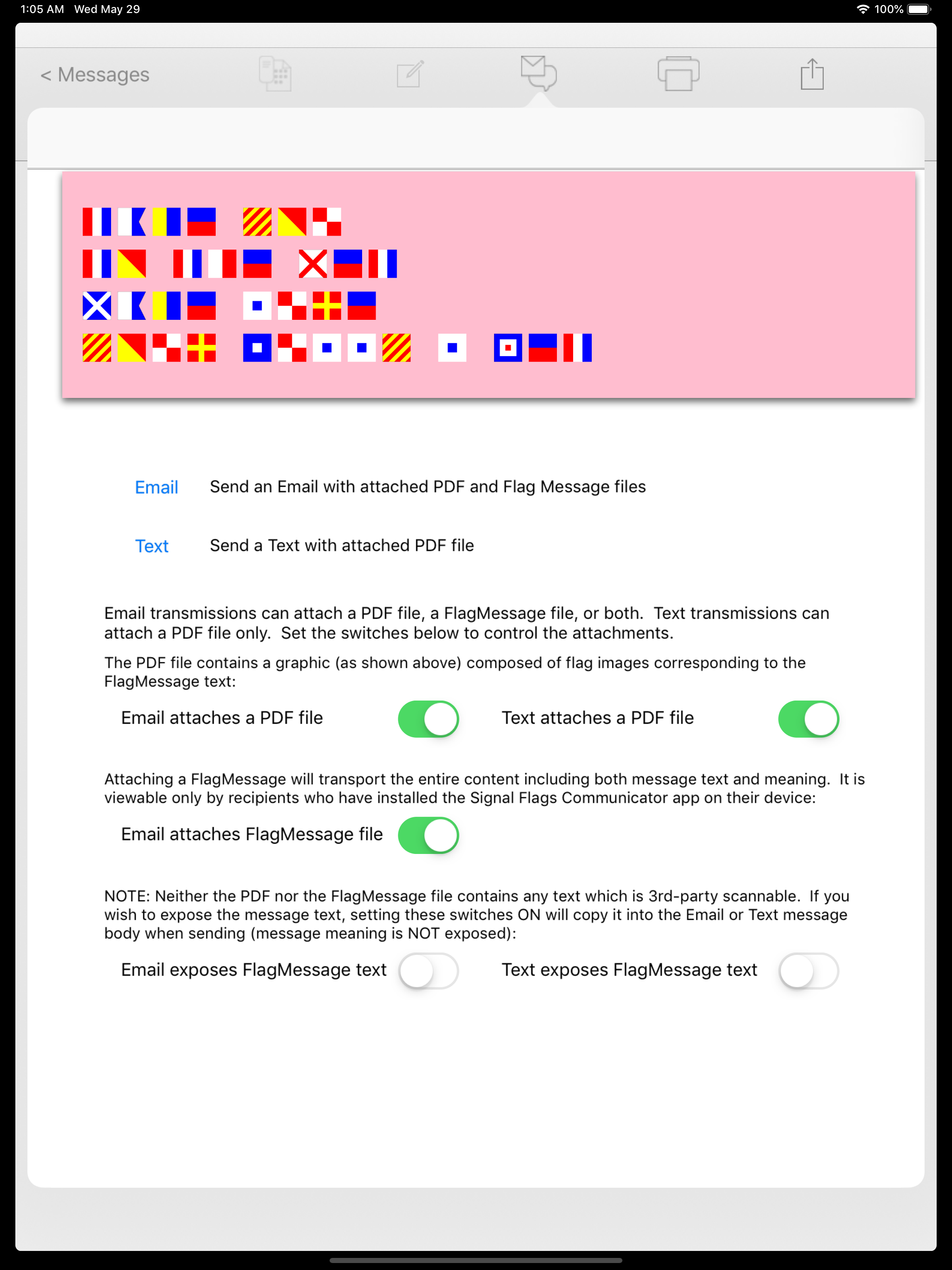 Signal Flags Communicator screenshot 14