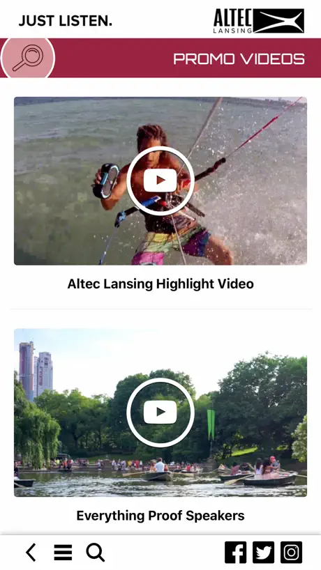 Altec Lansing Just Listen