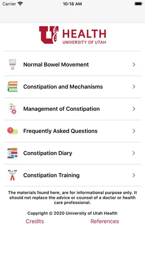 Constipation Management screenshot 1