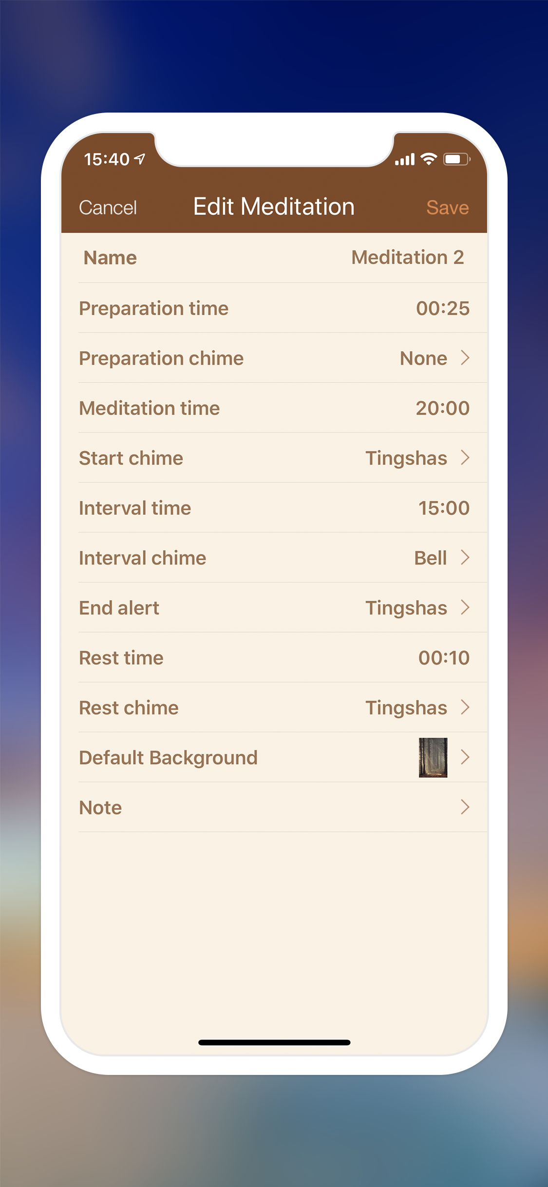 Pocket Meditation Timer