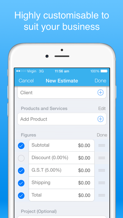 Estimate Maker - Invoice + Screenshot