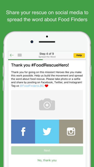 Food Finders Screenshot