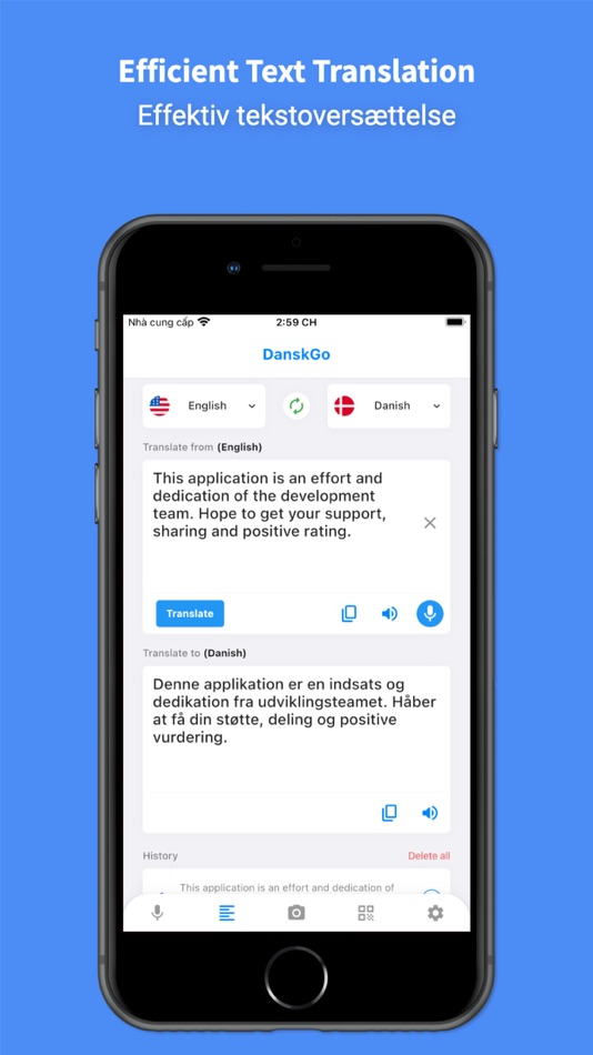 #3. Danish Translator Pro - 45+ (iOS) 由: AmazinPro