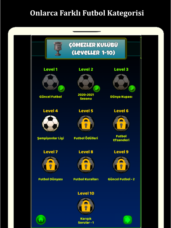 Screenshot #6 pour Futbol Bilgi Yarışması Oyunu