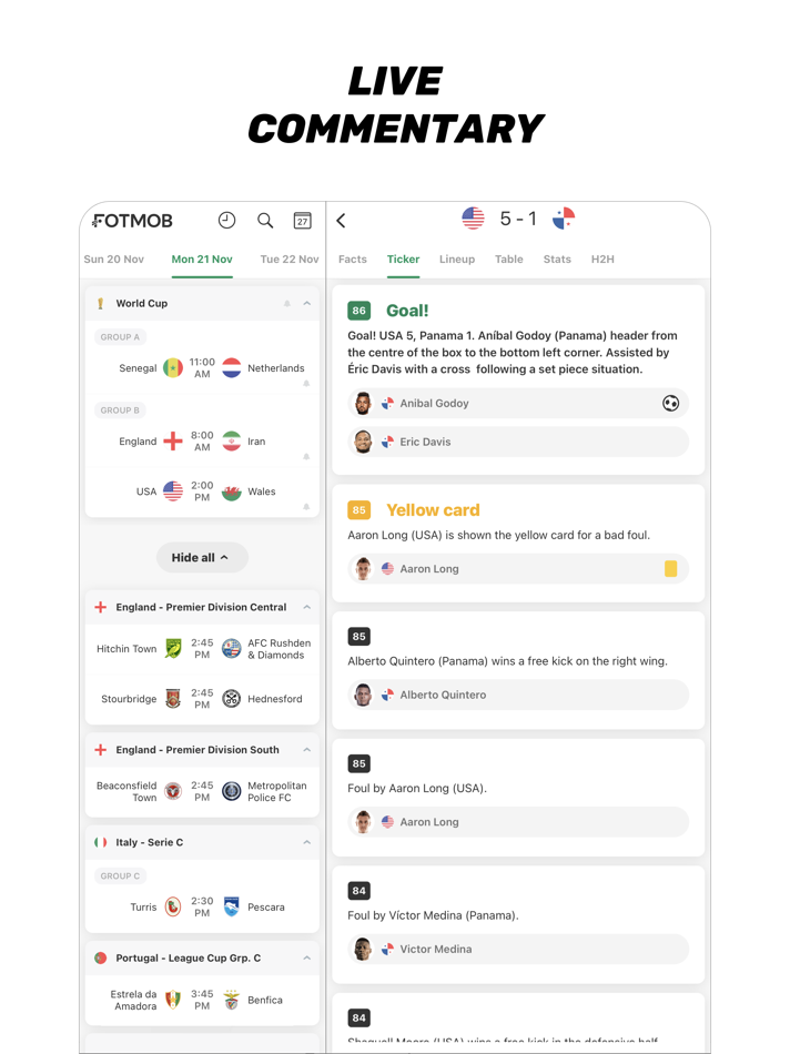 #3. FotMob - Soccer Live Scores (iOS) 来自: FotMob AS