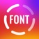 Storyfont - Fonts Story for IG app icon - Graphics & Design app for iPhone