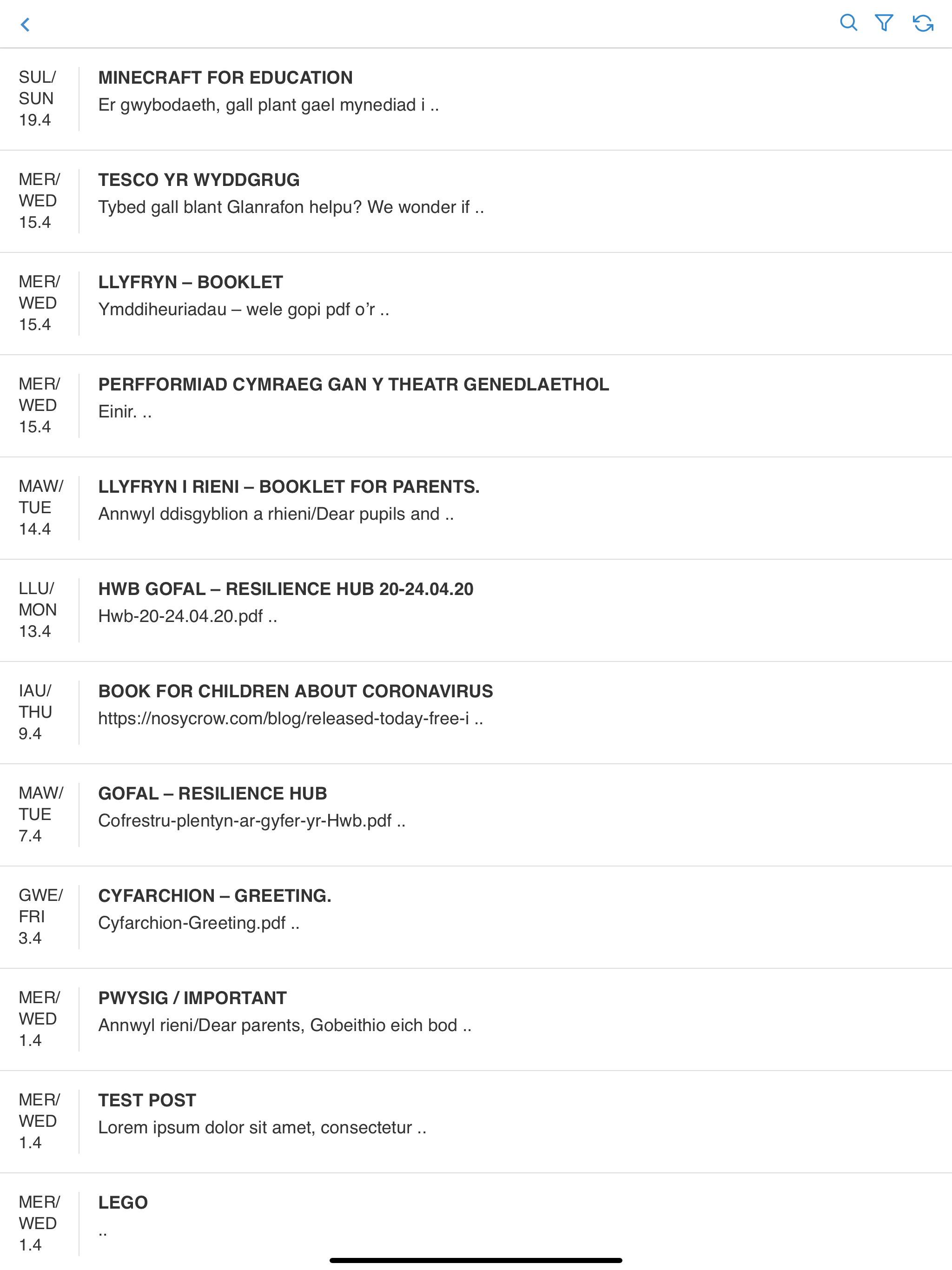 Ysgol ID Hooson screenshot 6