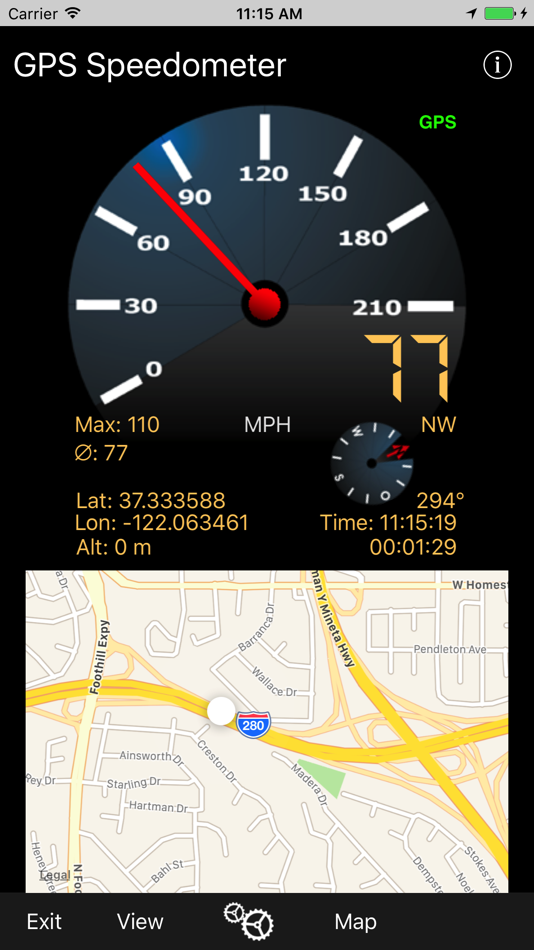 #2. GPS-Speedometer (iOS) 由: Kai Bruchmann