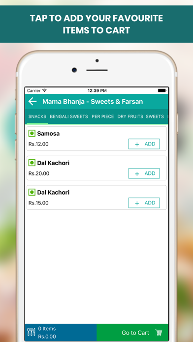 FoodChow-Online Food Ordering Screenshot