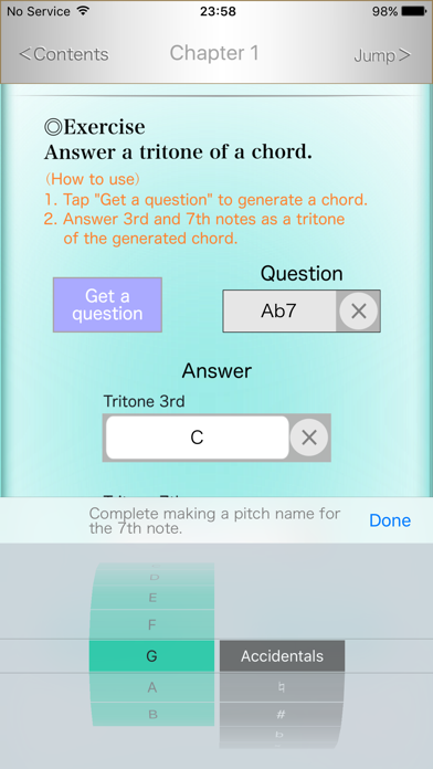 Screenshot #3 pour Jazz Harmony Lesson 3