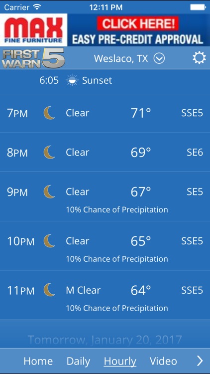 KRGV FIRST WARN 5 Weather