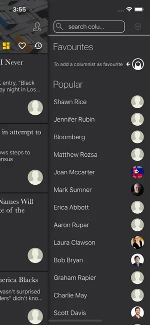 Opinions and Columnists screenshot 3