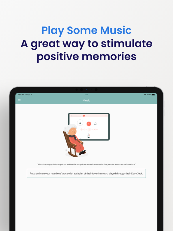 RecallCue iPad screenshot 6 - Health & Fitness app