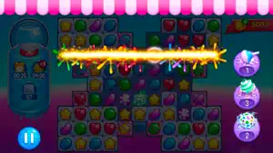 Candy Jewel World PRO Match 3 screenshot 4