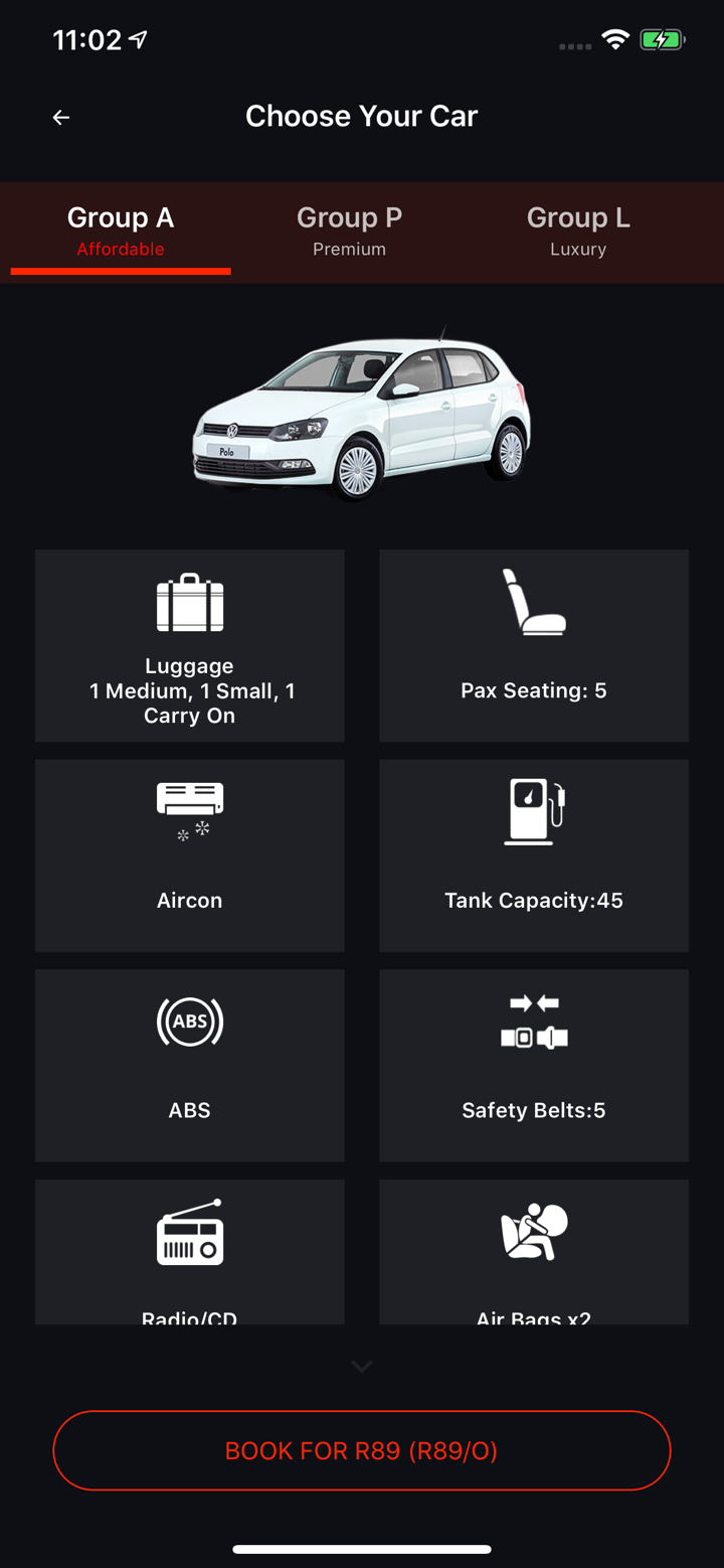 CliQ - Car Rental screenshot 3