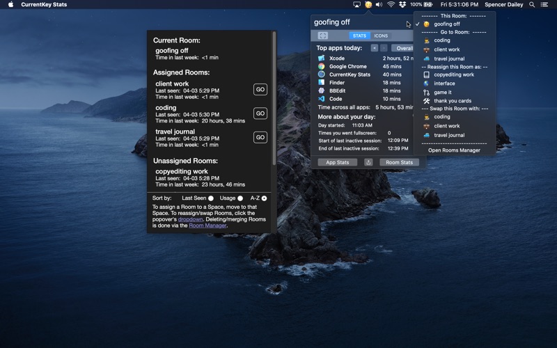 App screenshot