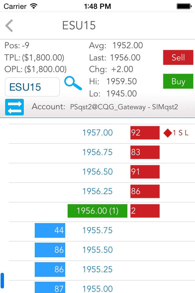Optimus Futures Mobile screenshot 3