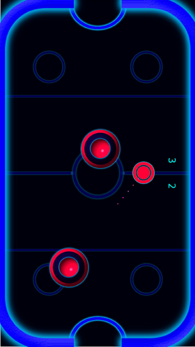 Screenshot #1 pour Air Hockey Blue