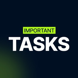IMPORTANT TASKS app