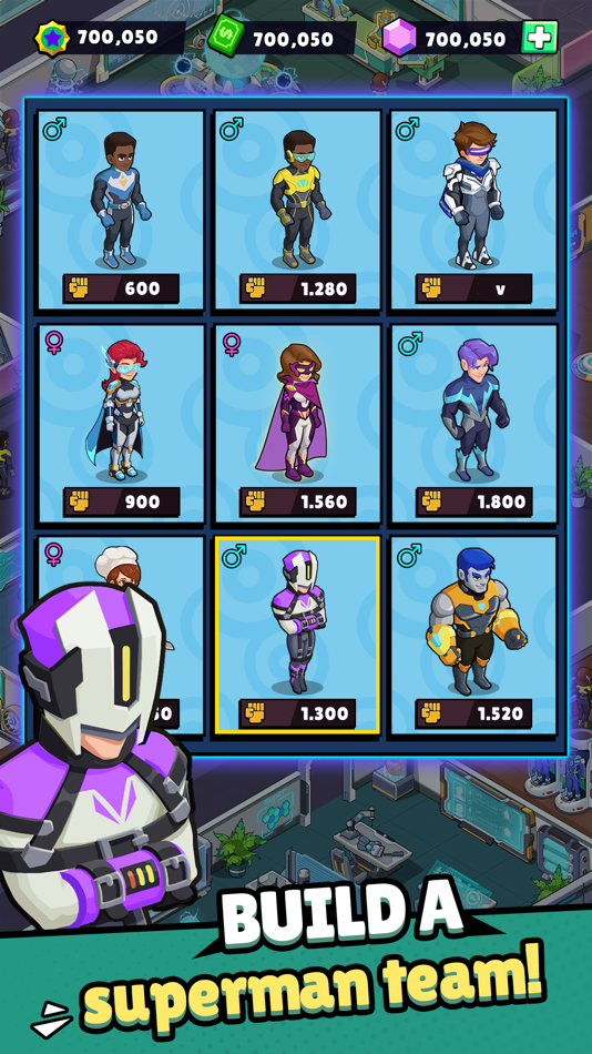 #5. Idle Superpower School (iOS) 由: 武汉九龙云天信息科技有限公司