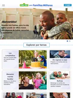 Sesame for Military Families iPad image 1